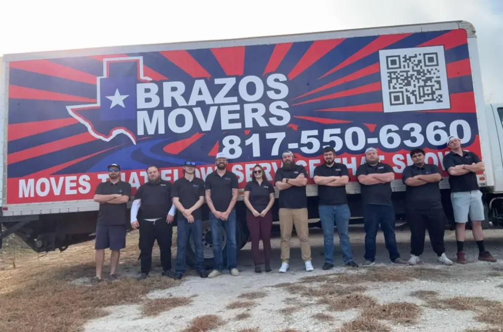 Long distance moving crew by Brazos Movers