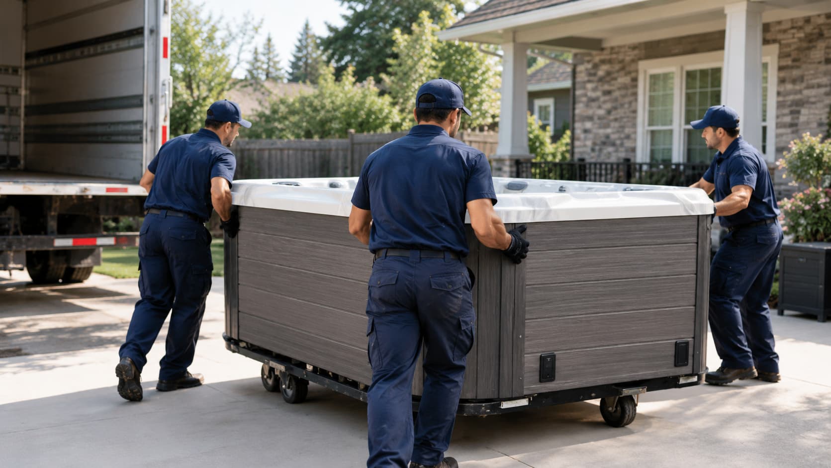 Hot Tub Mover Services